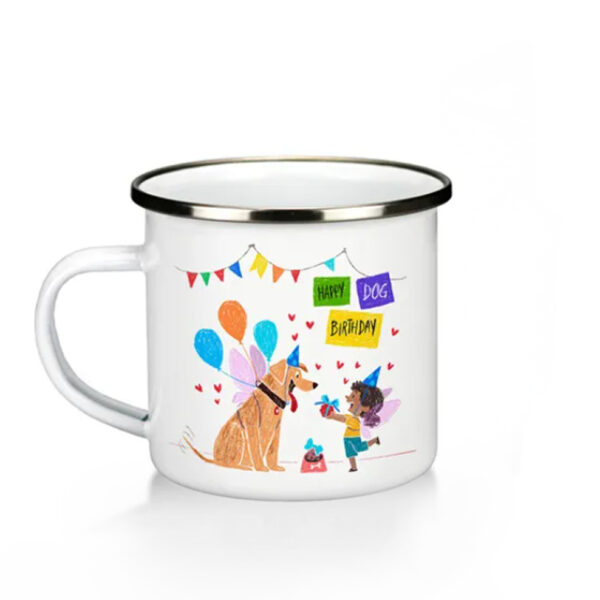 Emaille-Tasse mit individueller(en) Beschriftung/Motiv – Bild 4